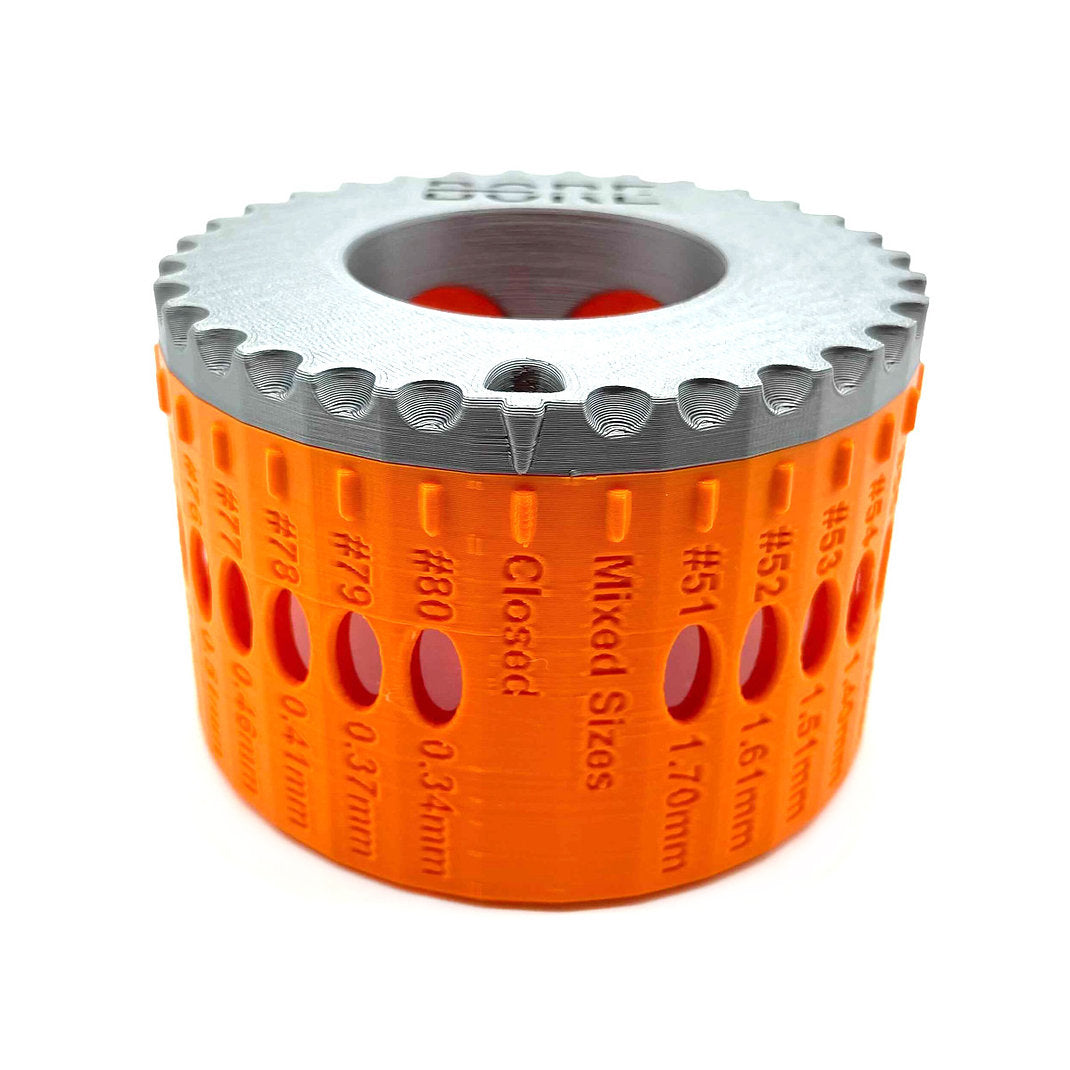 Nashef Designs BORE™ Jeweler’s Drill Bit Organizer & Dispenser