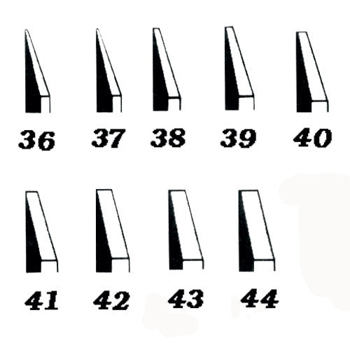 Muller Carbon Steel Flat Gravers