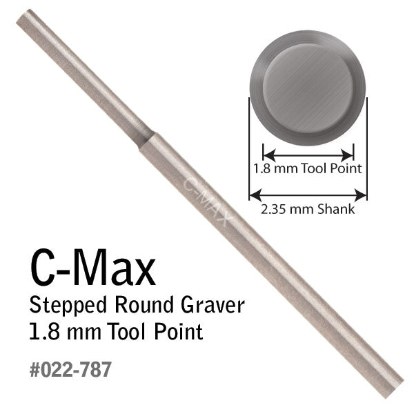 GRS® C-Max Stepped Round Gravers