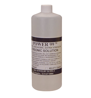 Power 99 1-Quart Cleaning Concentrate for Ultrasonics Jewelry Cleaner