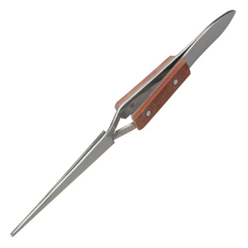 Fibre Grip Self Locking Soldering Straight Tweezers