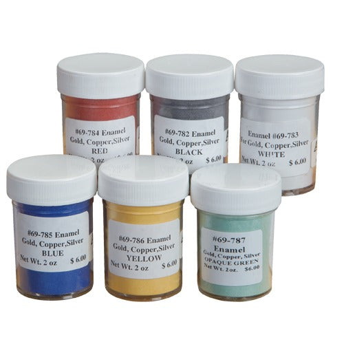 Enamel - Set of all 6 Colors