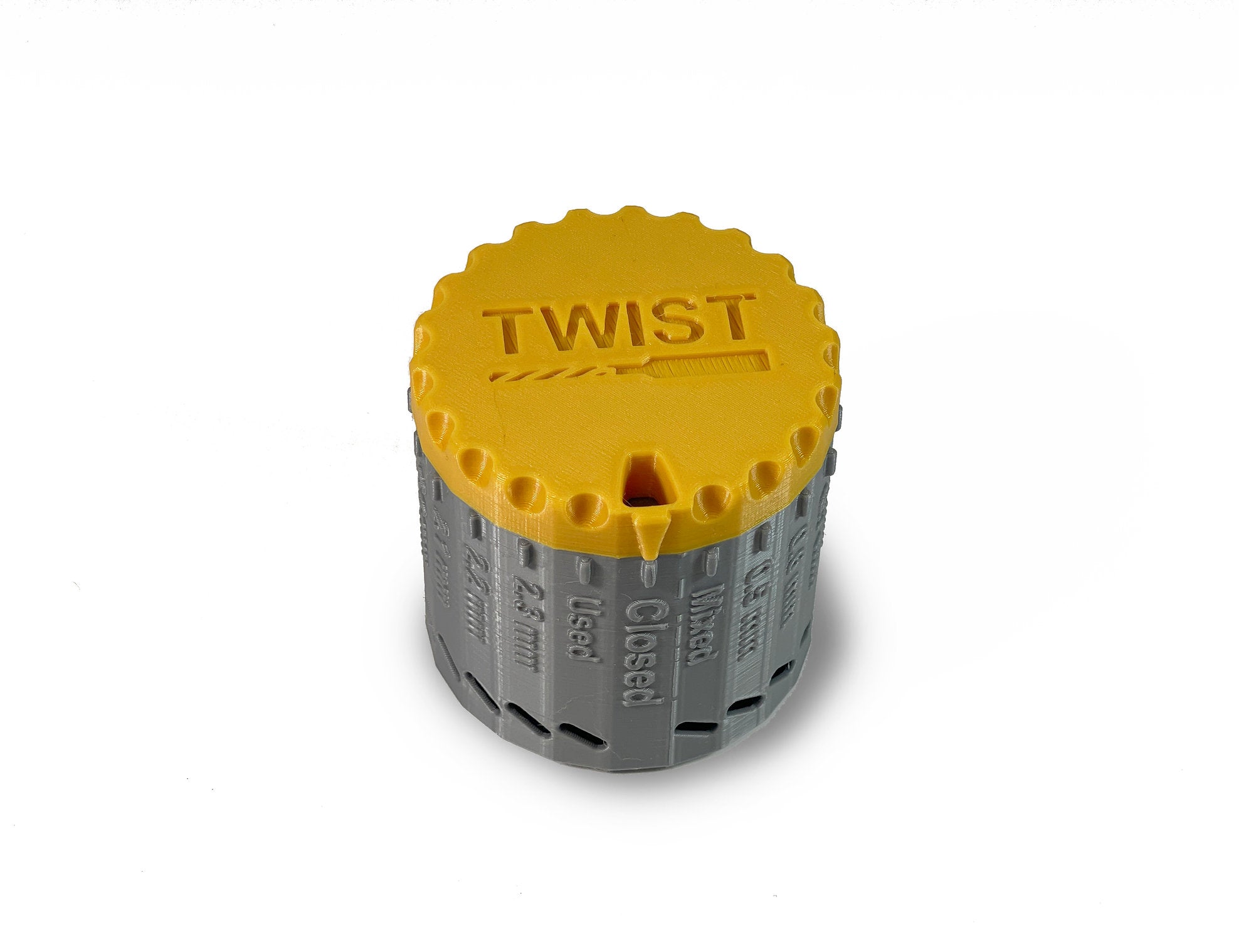 TWIST Jeweler's 3/32nd Twist Drill Bit Organizer and Dispenser