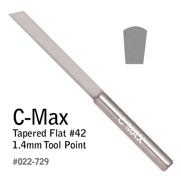 GRS® C-Max Tapered Flat Gravers