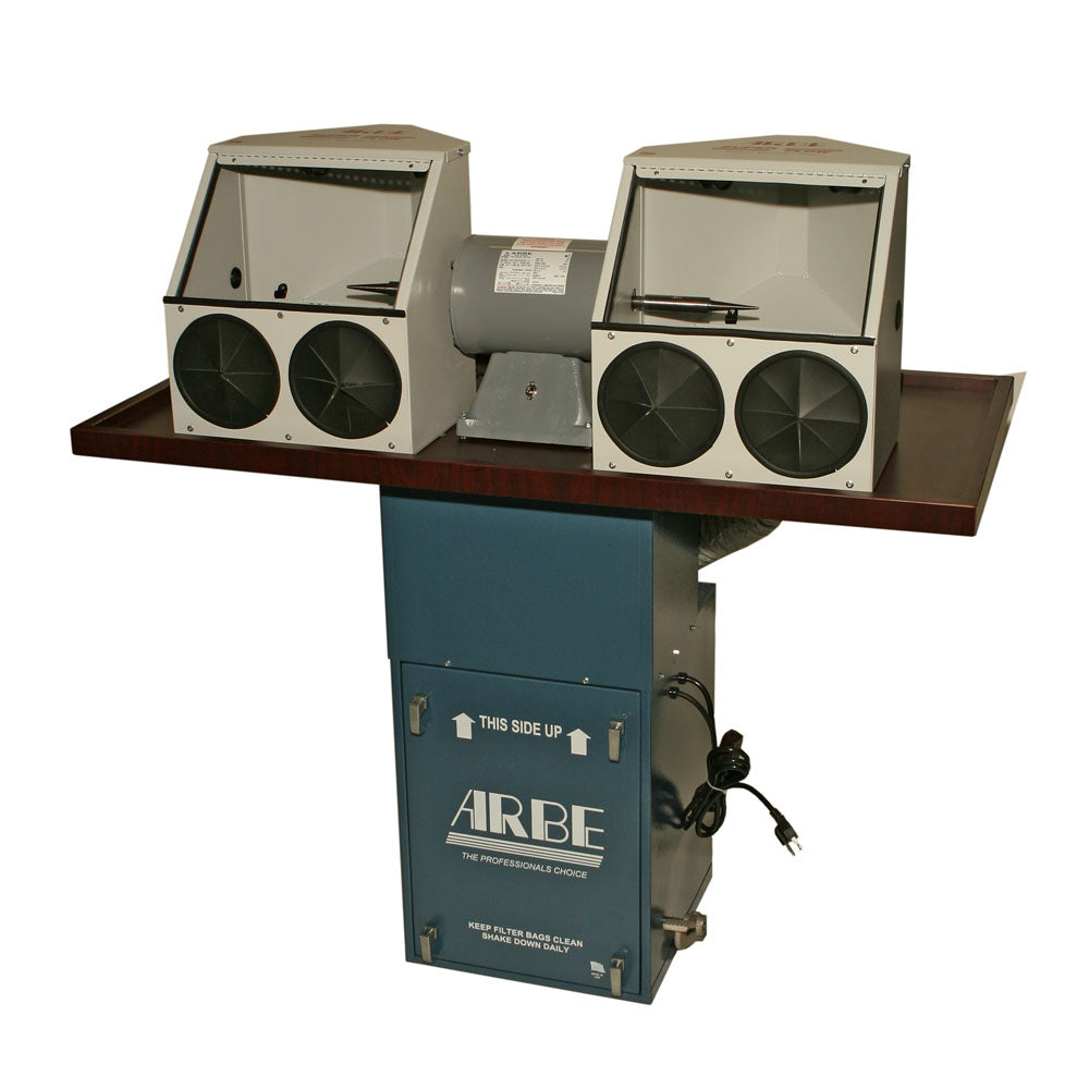 Arbe Machine™ Super-Flow Double Hood Polishing System