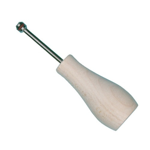 Wood Spindle with Screw Top