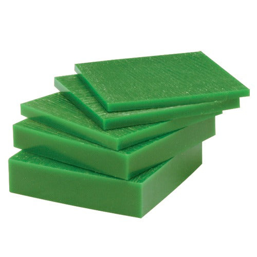 Square-Shaped Ferris Carving Wax Slices (Green)