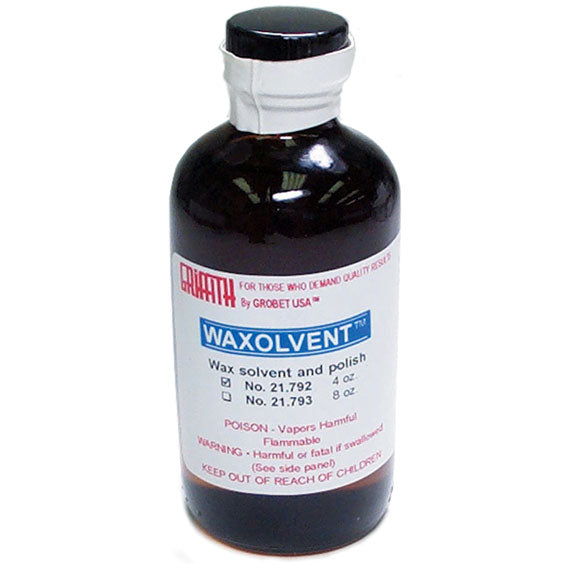 Wax Solvent 4 oz Bottle