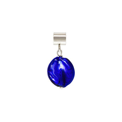 Blue Twist Glass Bead Caprice Slider