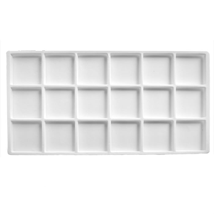 18-Compartment Inserts for Full-Size Utility Trays, 14.13" L x 7.63" W