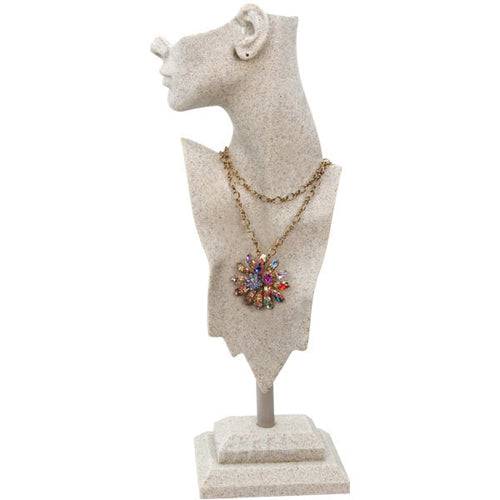 Polystyrene Necklace Figurine Display