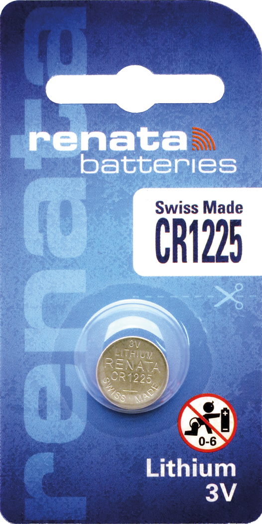 Renata CR1225 Battery 3V Lithium Coin Cell