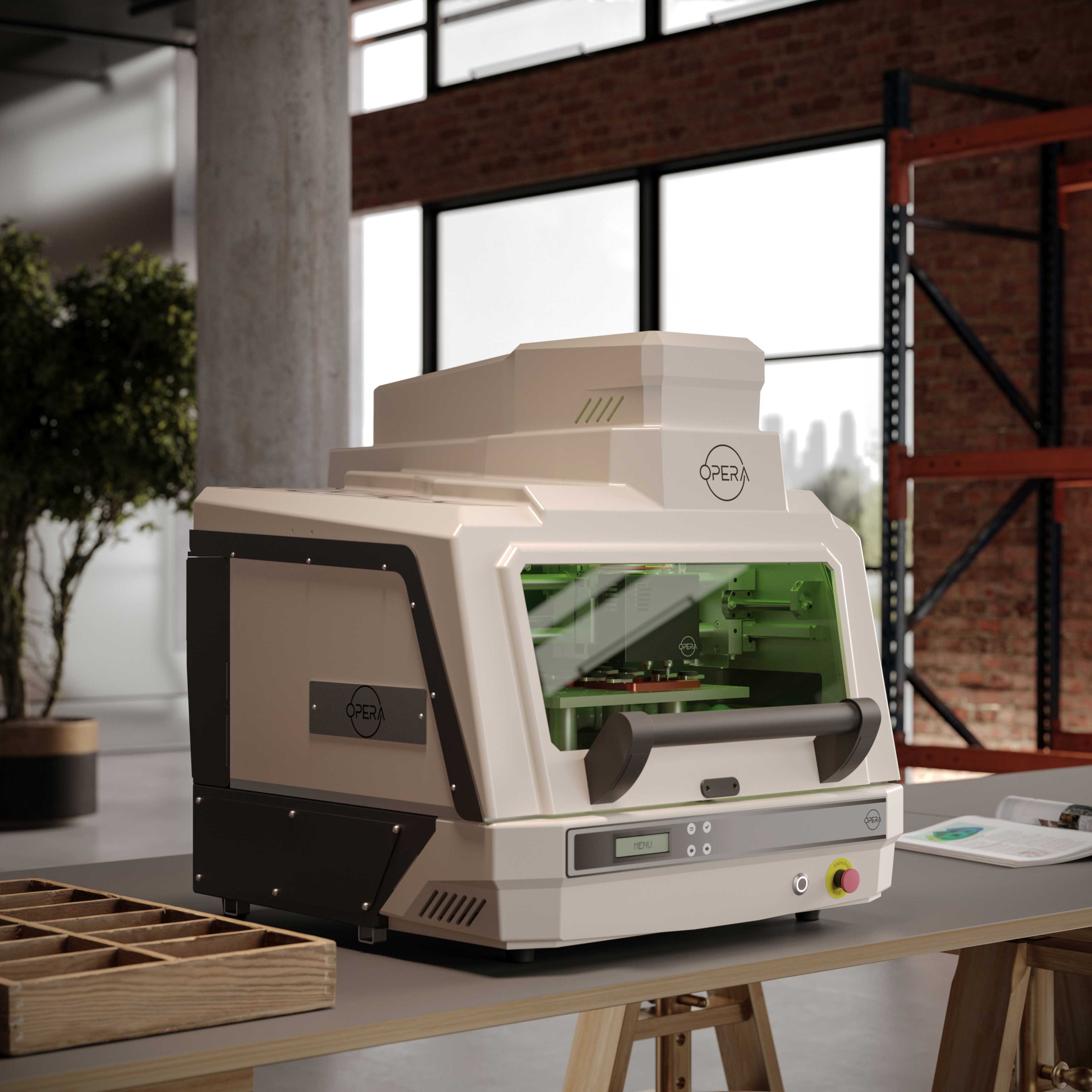 Opera Laser / CNC Engraver, Milling & Cutting Machine