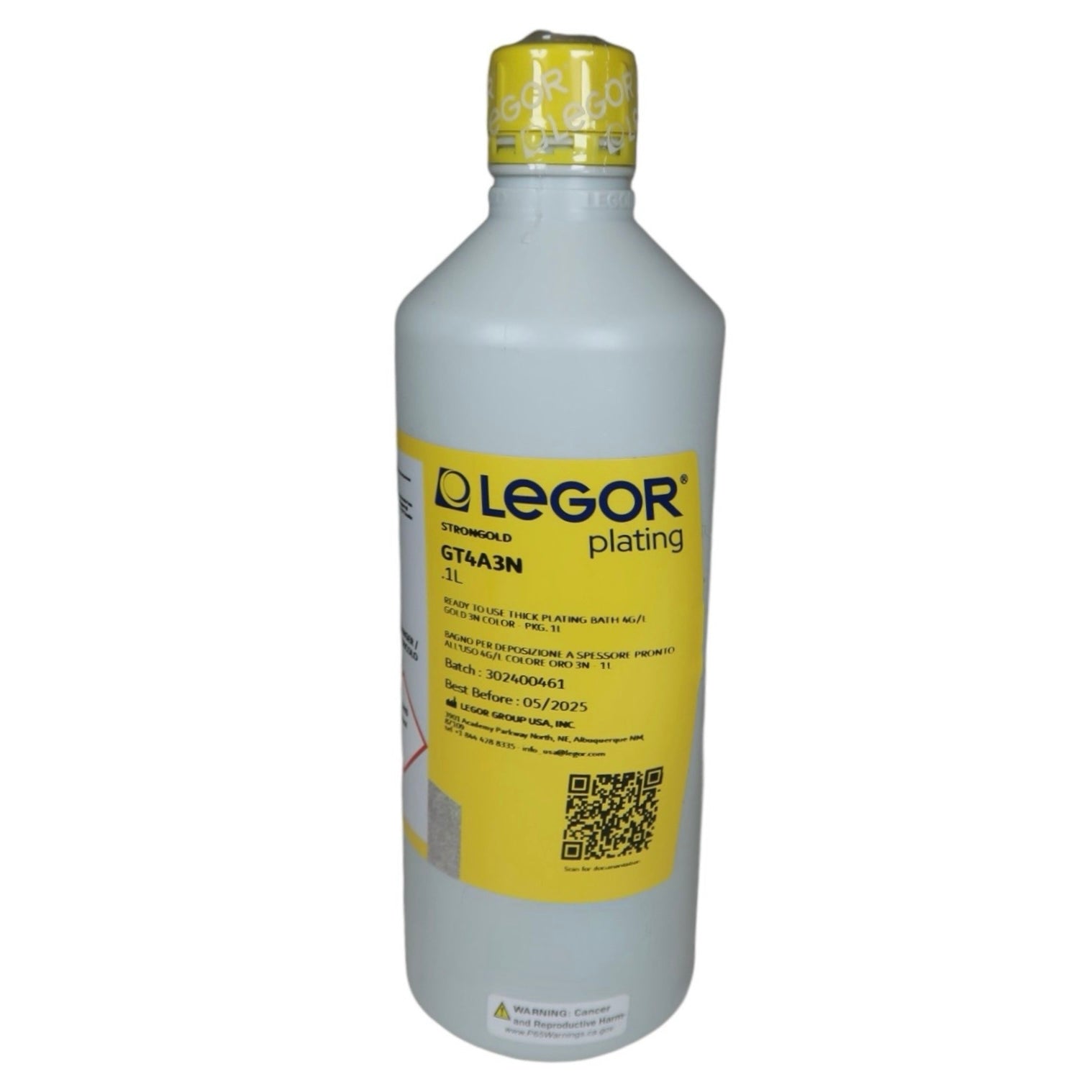 LEGOR 4g Thick Gold Plating Solution 3N Color, GT4A3N