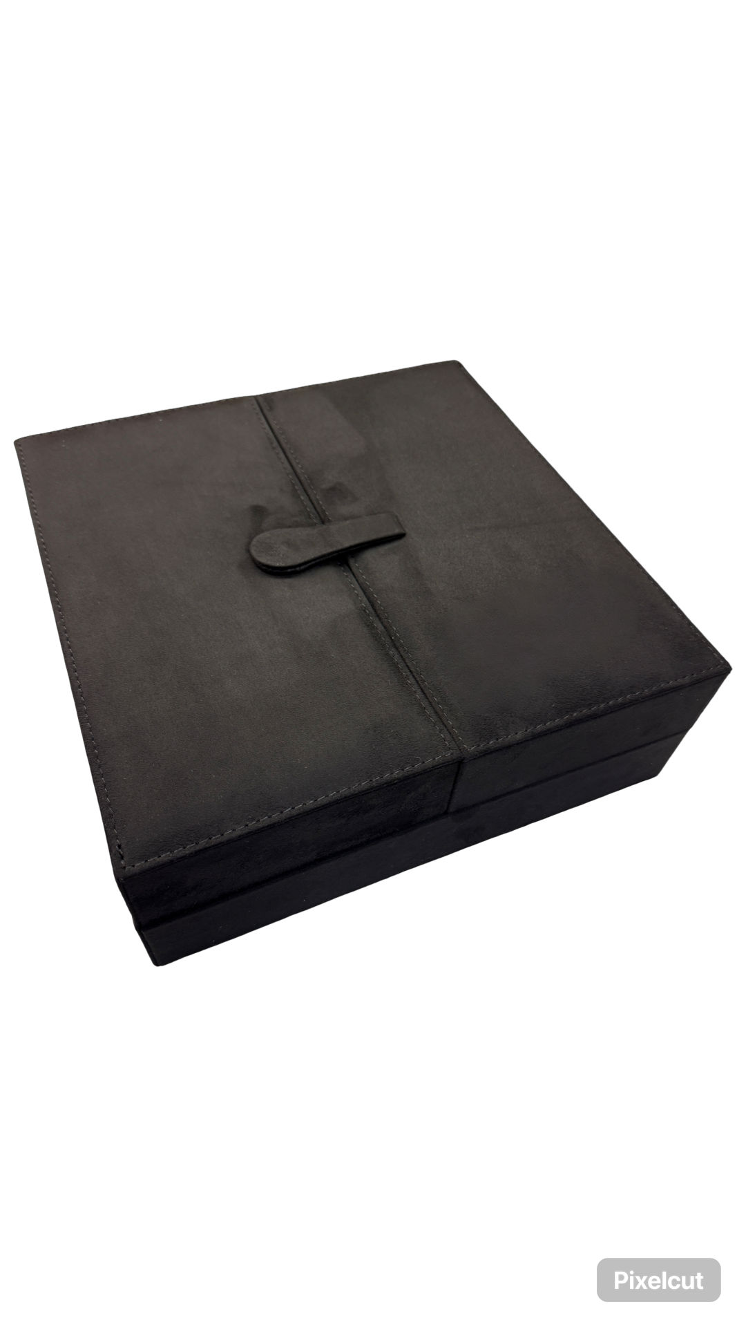 Ring Line Storage Boxes in Micro Suede
