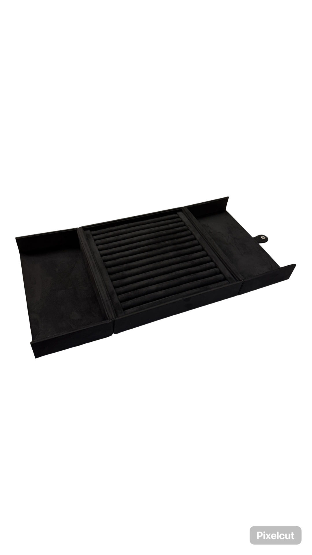 Ring Line Storage Boxes in Micro Suede
