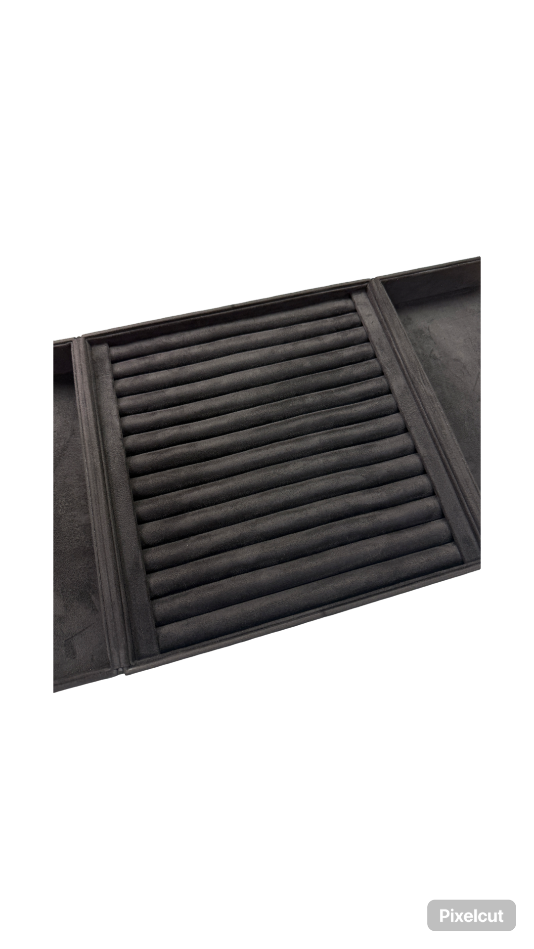 Ring Line Storage Boxes in Micro Suede