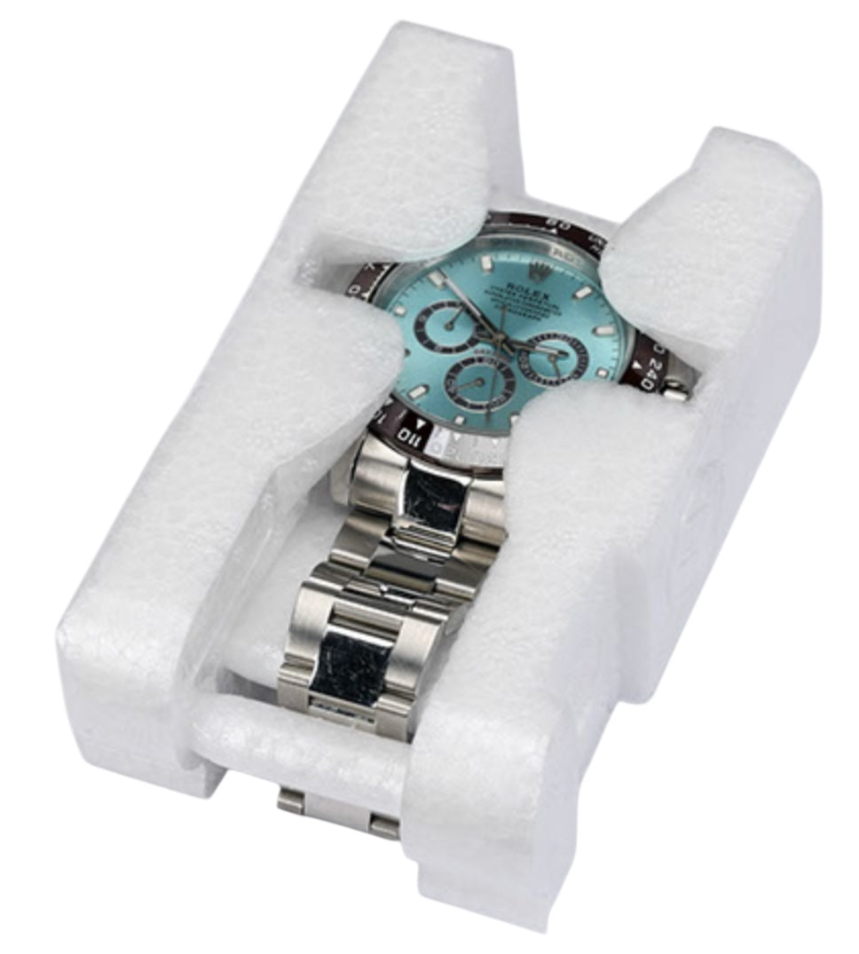 Clear Plastic Watch Coffin Box