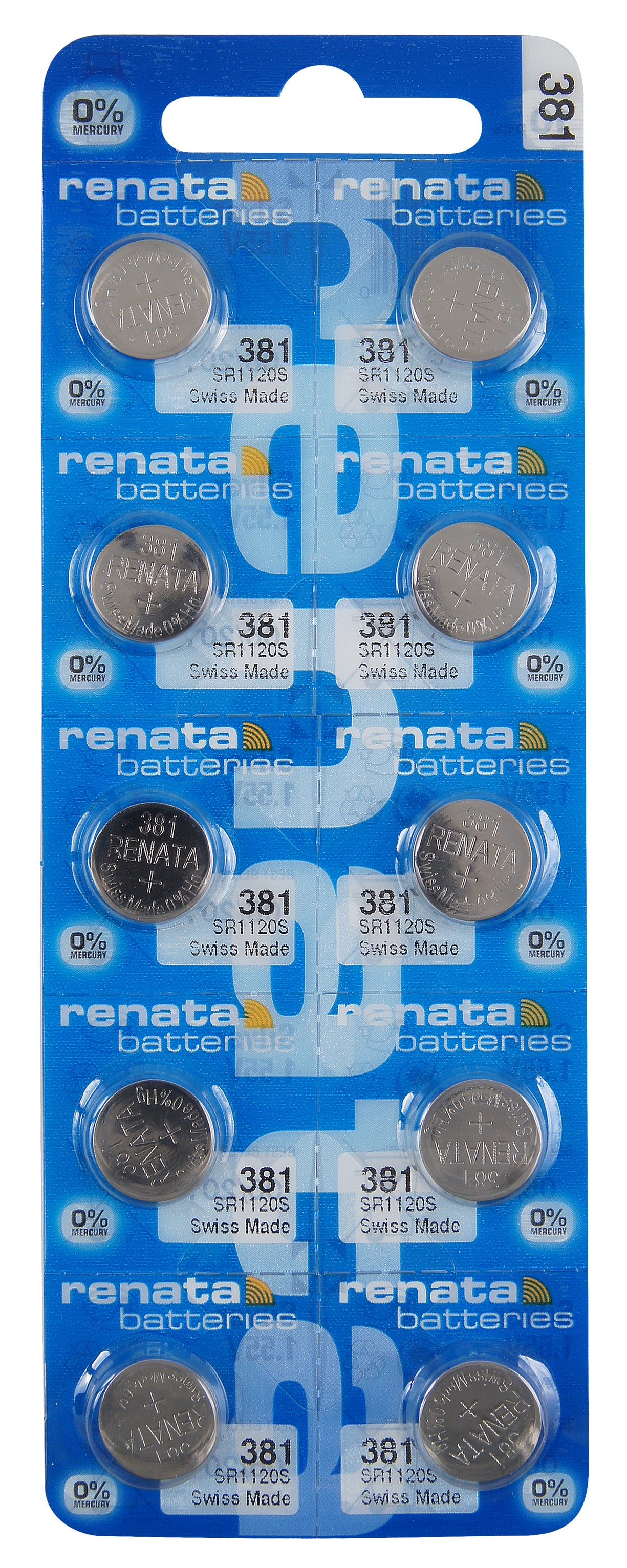 Renata 381 battery  pk/10