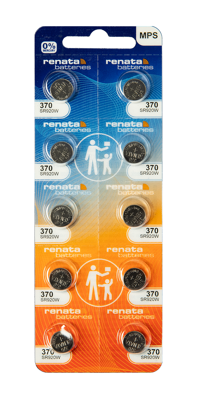 Renata 370 battery  pk/10