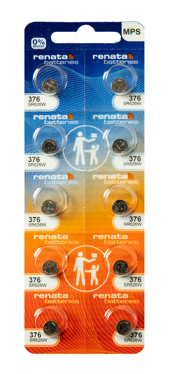 Renata 376 battery  pk/10