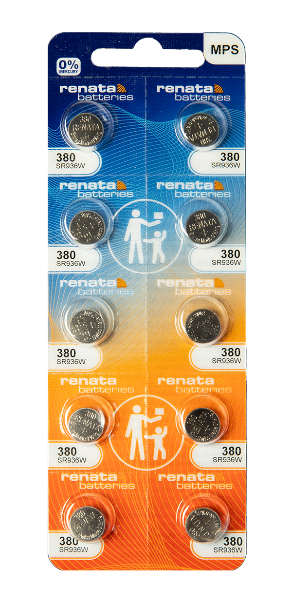 Renata 380 battery  pk/10