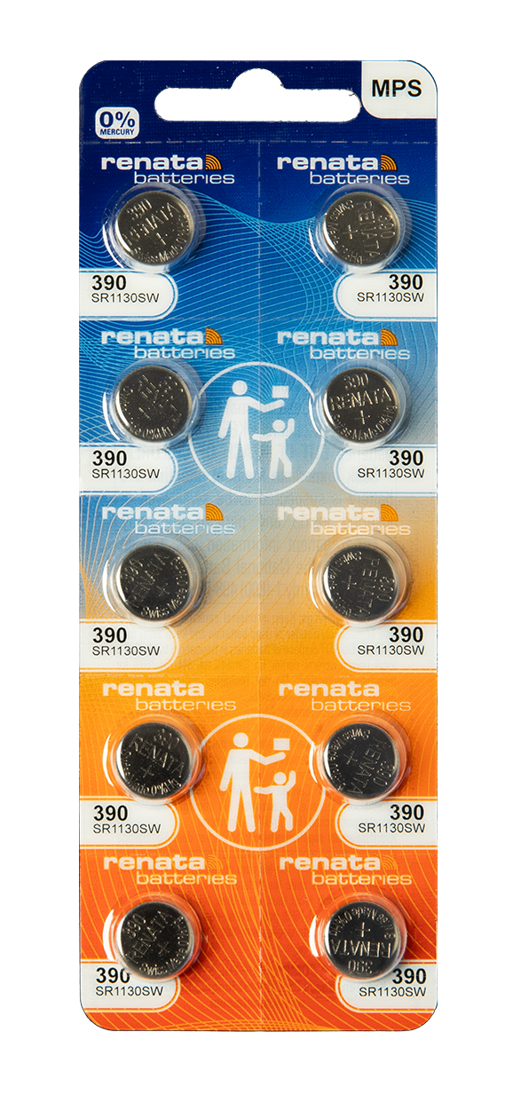 Renata 390 battery  pk/10