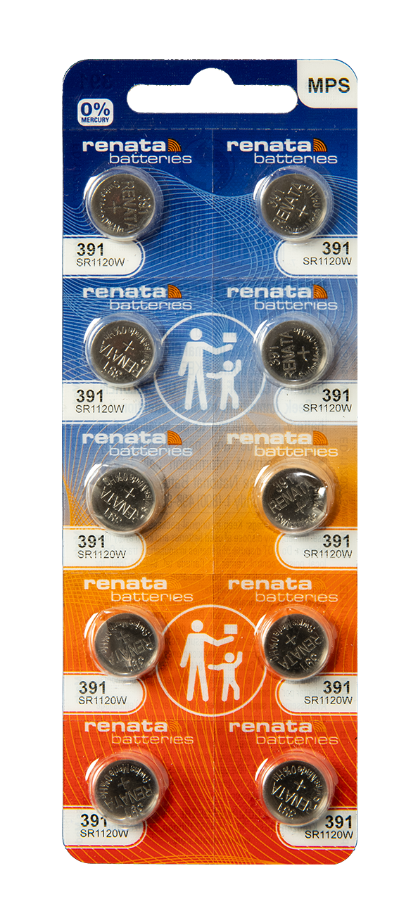 Renata 391 battery  pk/10