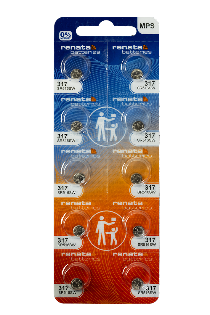 Renata 317 battery  pk/10