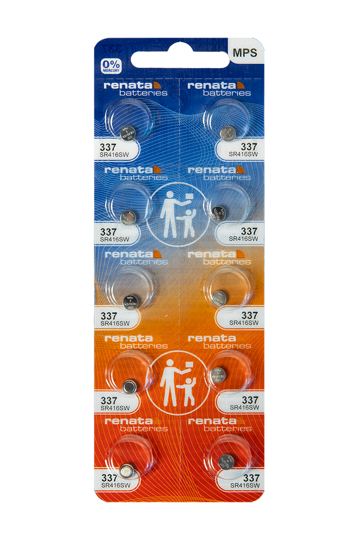 Renata 337 battery  pk/10