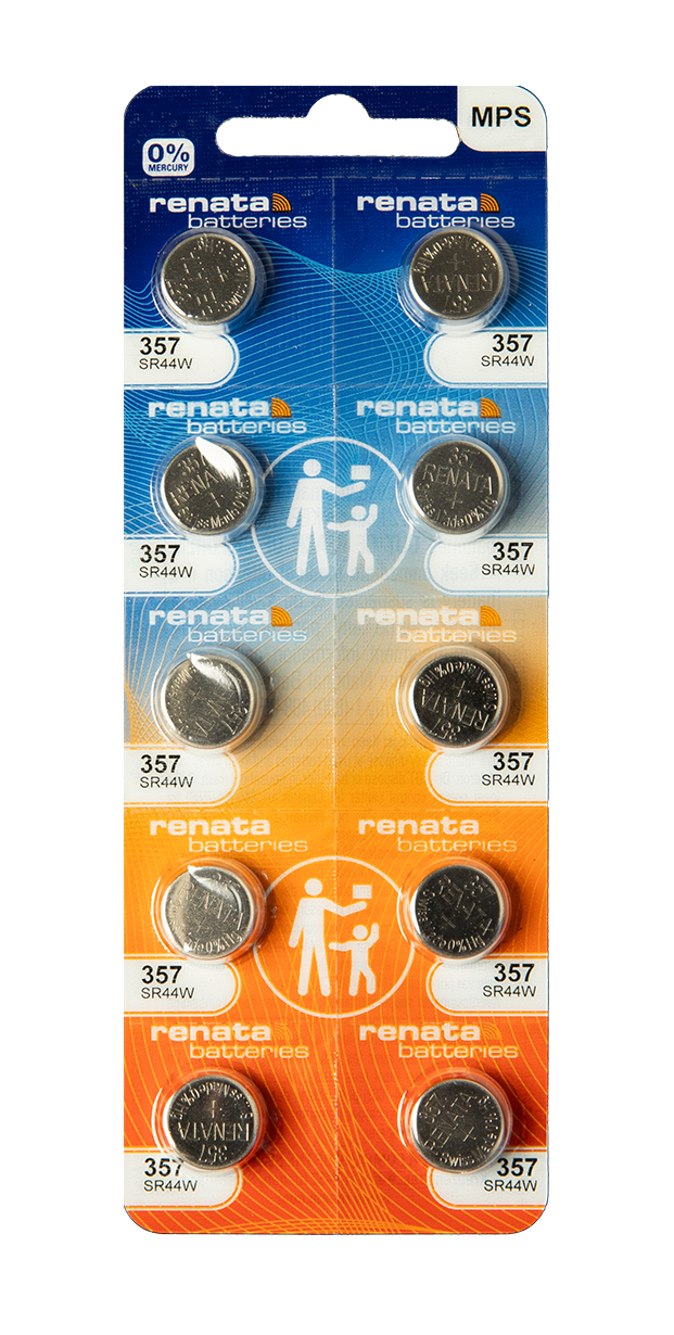 Renata 357 battery  pk/10