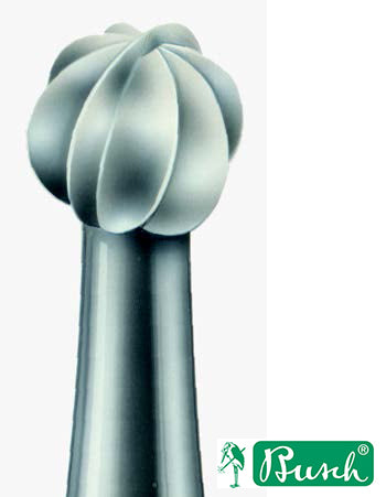 Busch Round Steel Burs Fig 1, Pk/6