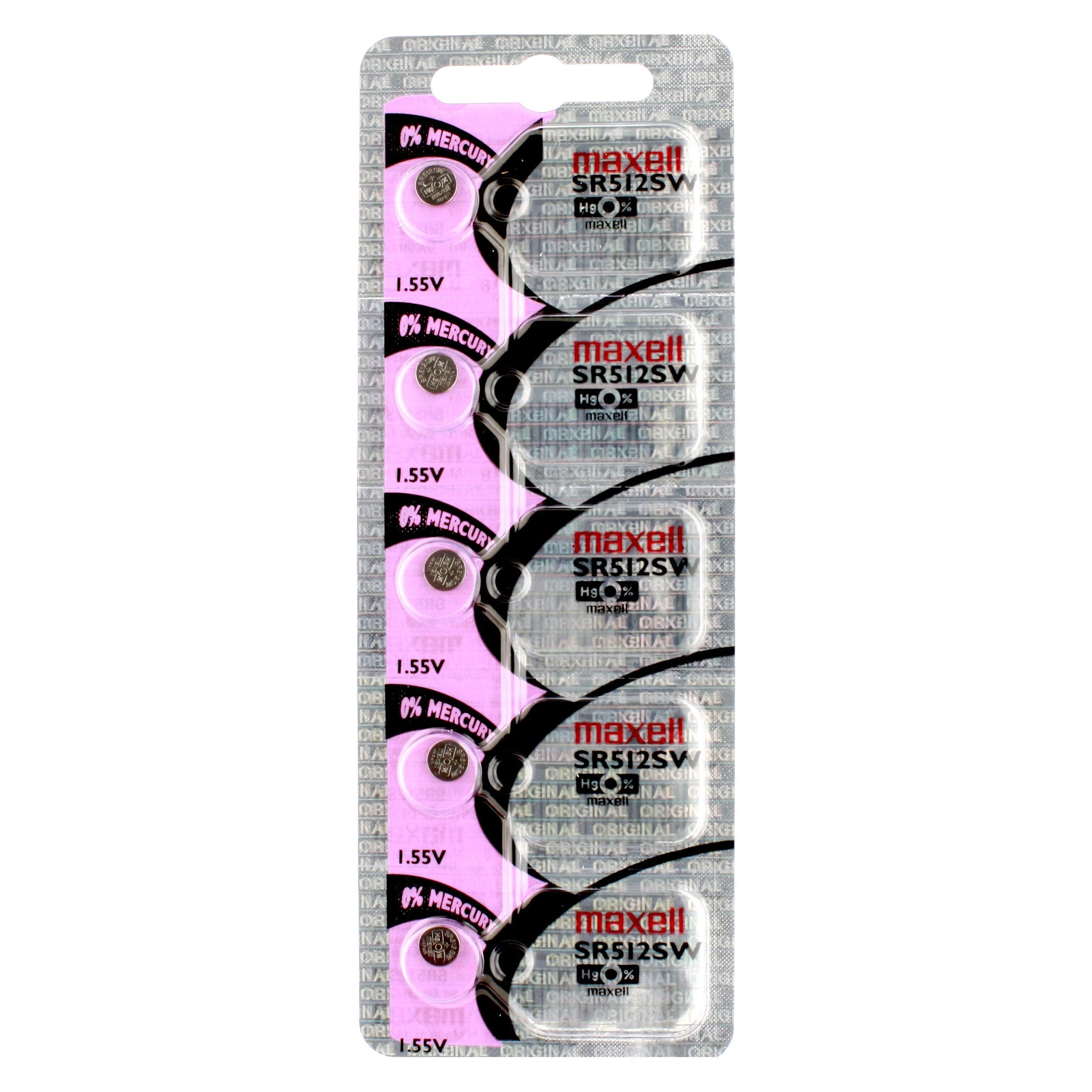 Maxell 335 (SR512W) Battery, Pk/5