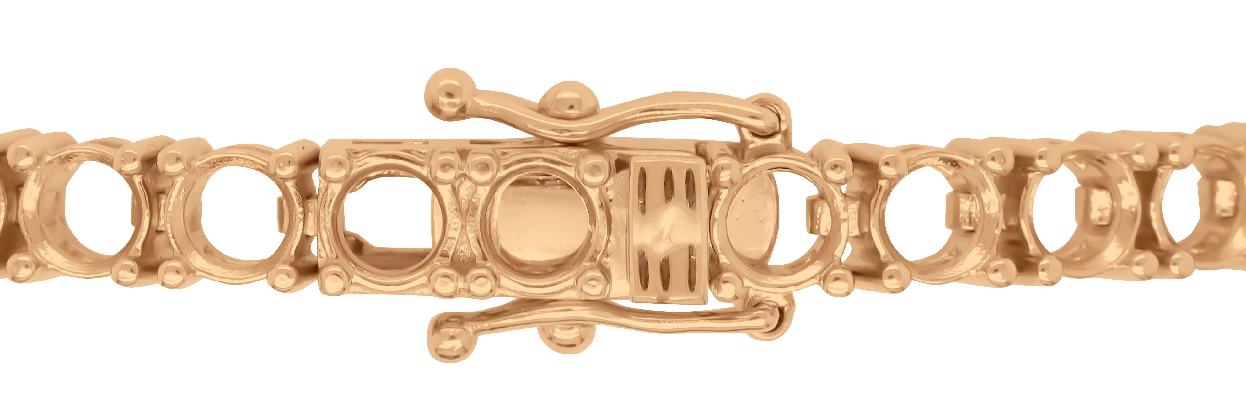 14K Gold Tennis Bracelet Mountings