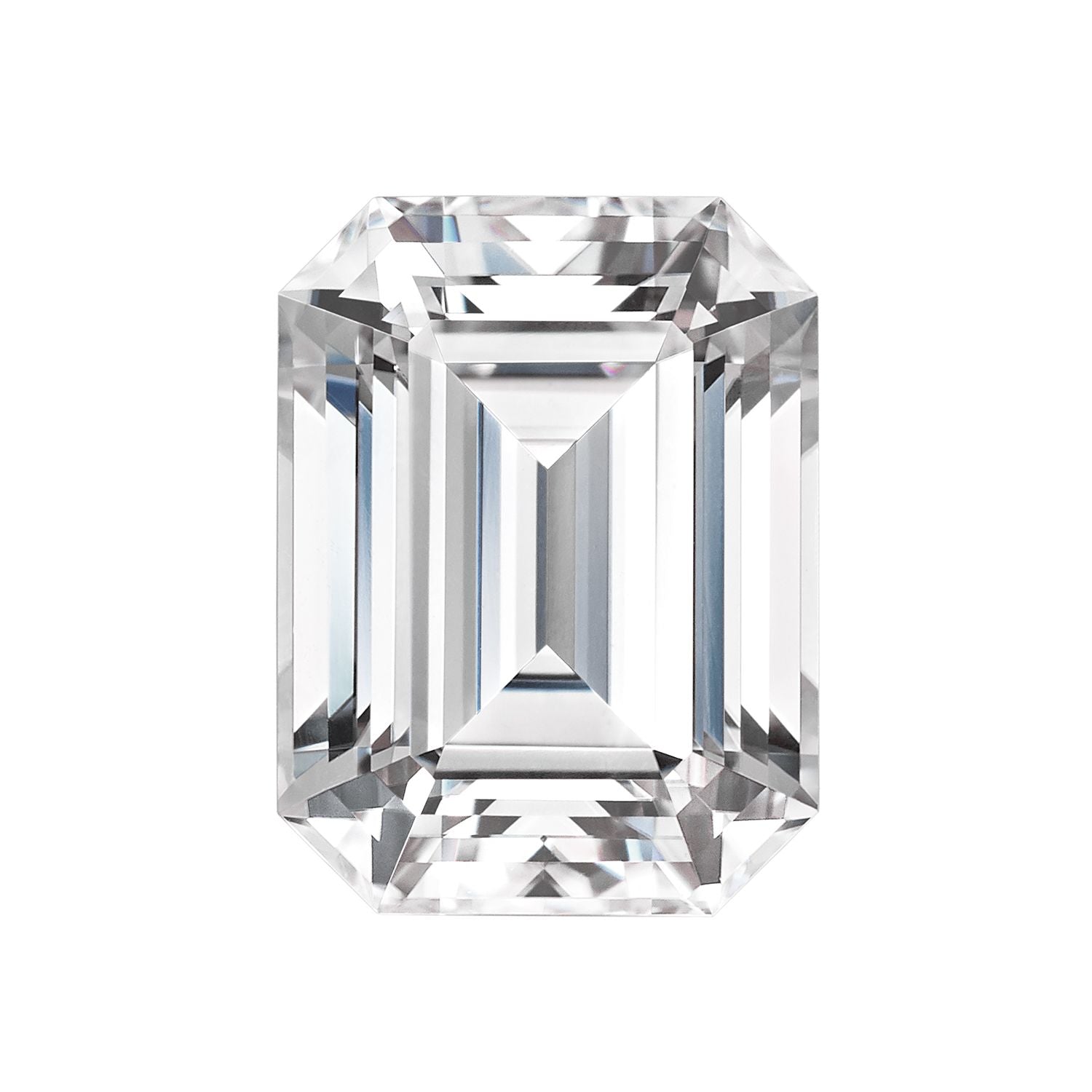 Charles & Colvard&reg; GHI-Grade Emerald-Cut Moissanite, 8.0 x 6.0 MM