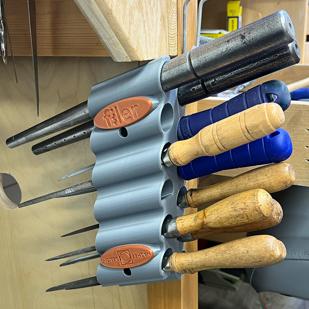 Nashef Designs FILER Bench Top File Organizer