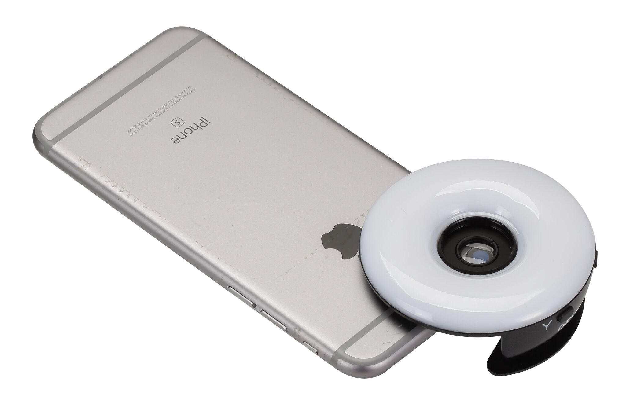 Gem-Zoom™ U Smartphone Macro Lens &amp; Mini-Ringlight Kit