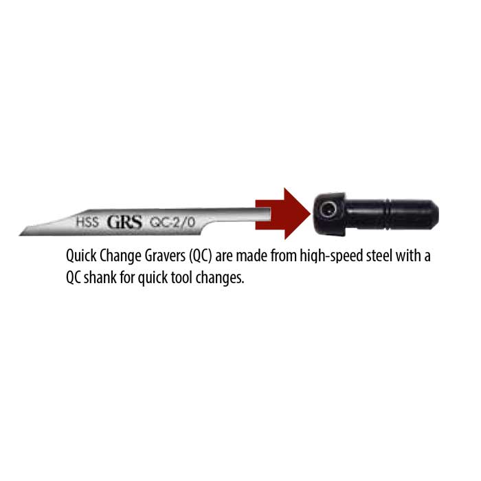 GRS Quick Change - Round Gravers