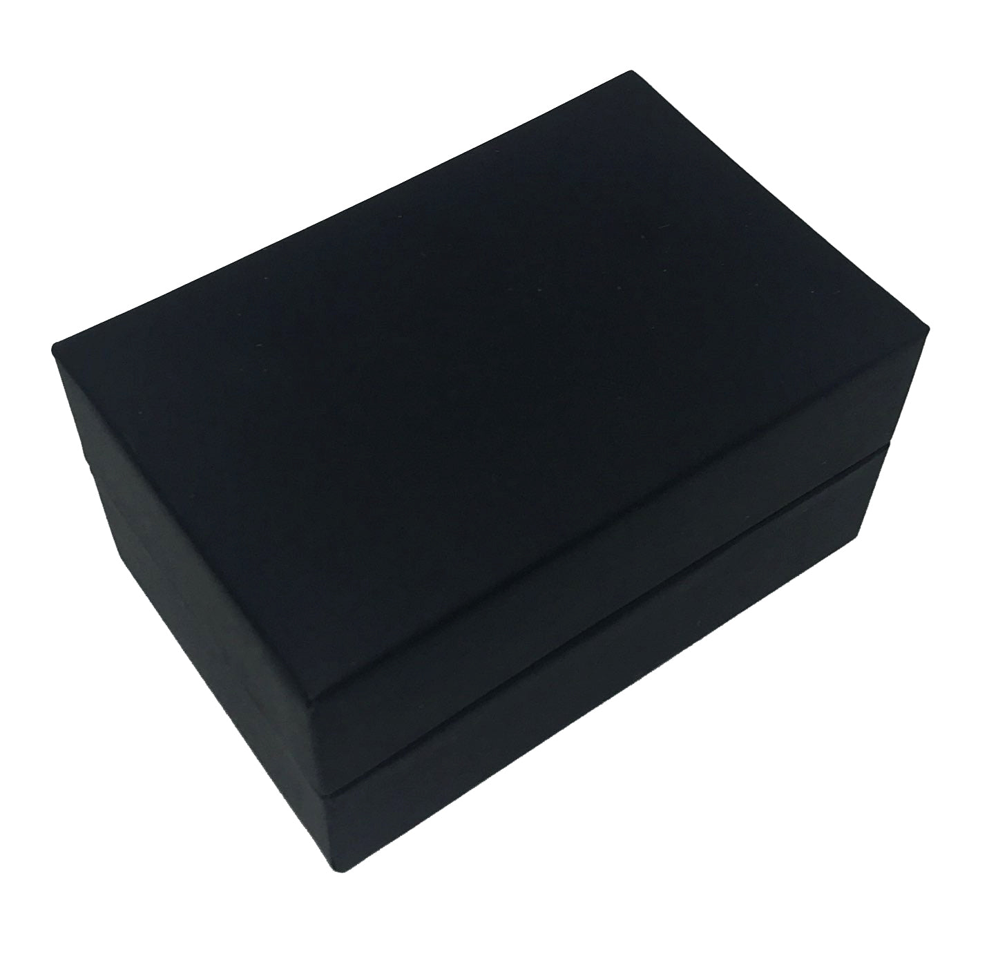 "Stealth" Double Ring Slot Box in Matte Black