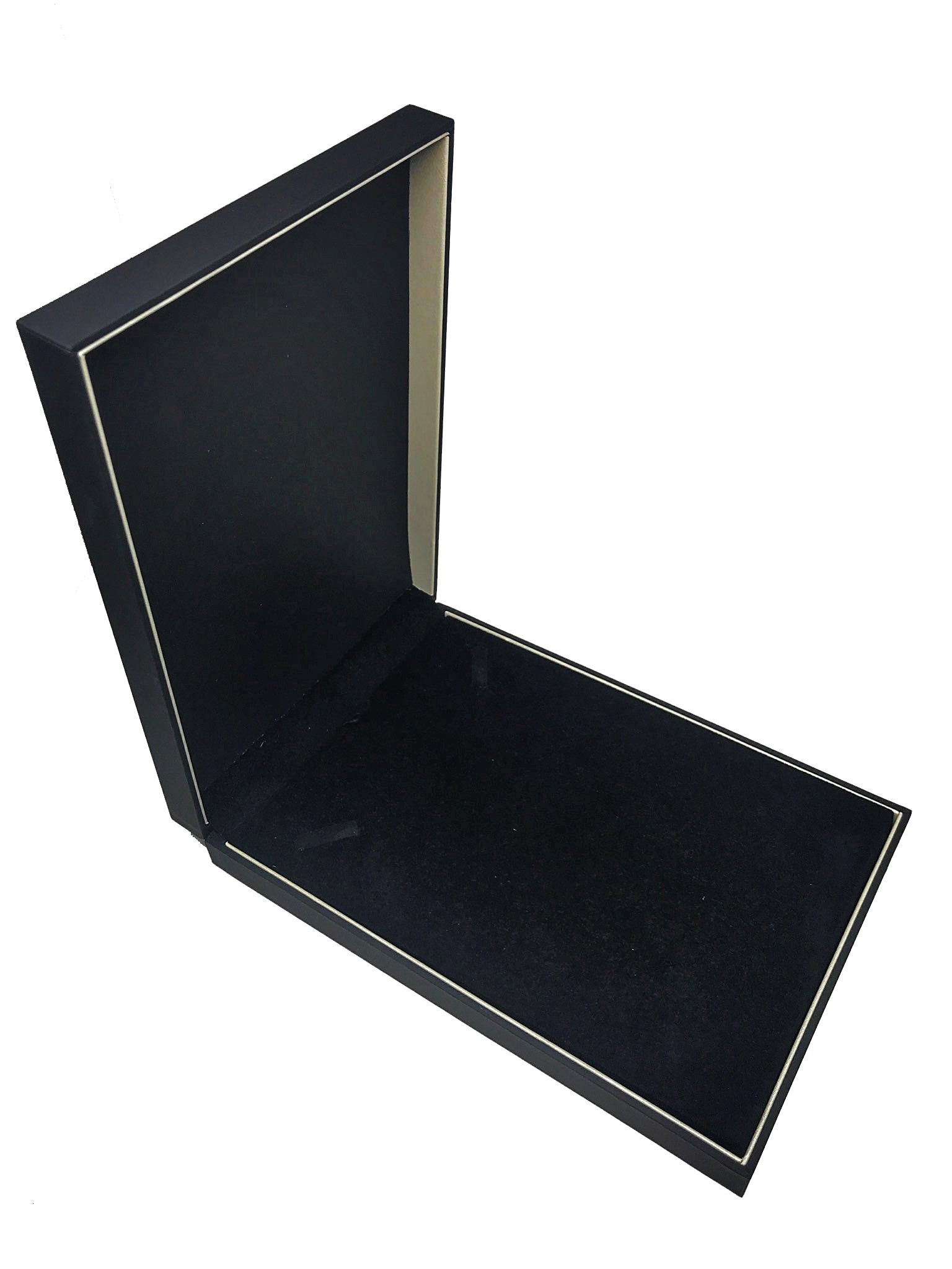 "Stealth" Necklace Box in Matte Black