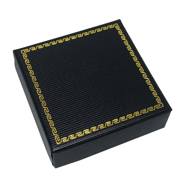 Economy Collection Gift Box in Glossy Black & Gold