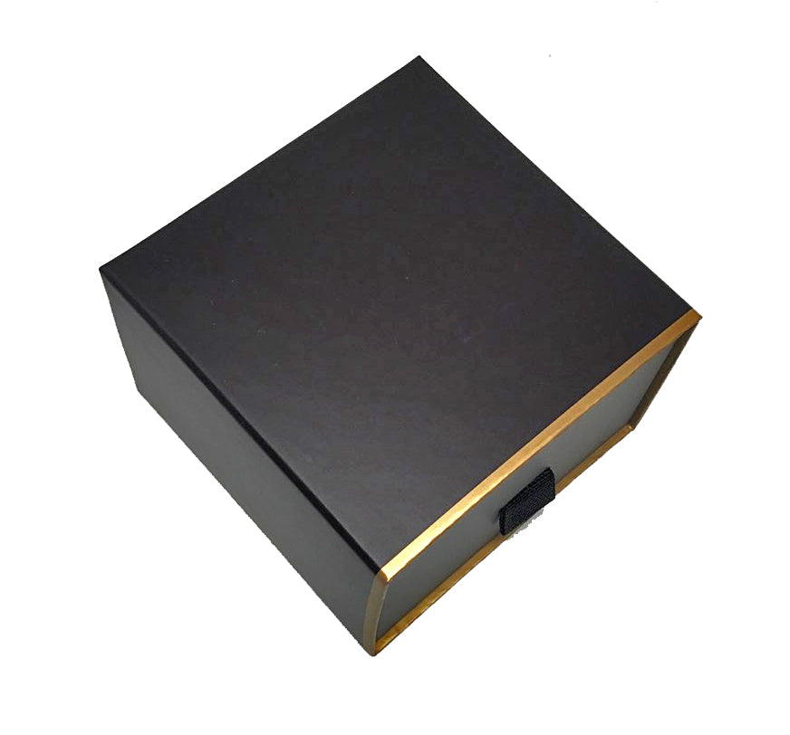 Diplomat "Economy" Watch Box in Matte Umber or Black Paper