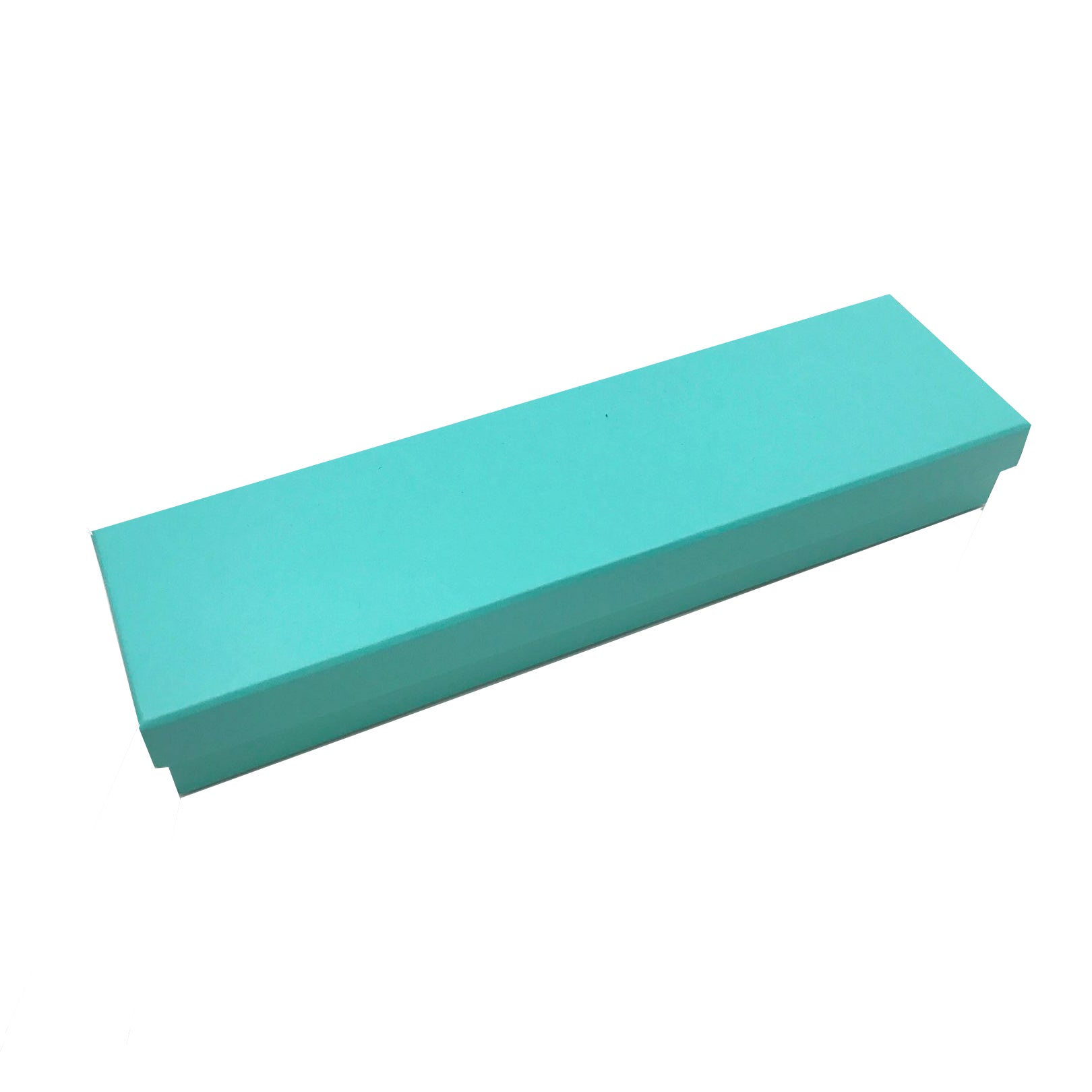 "Manhattan" Bracelet Box in Turquoise w/Silver Trim