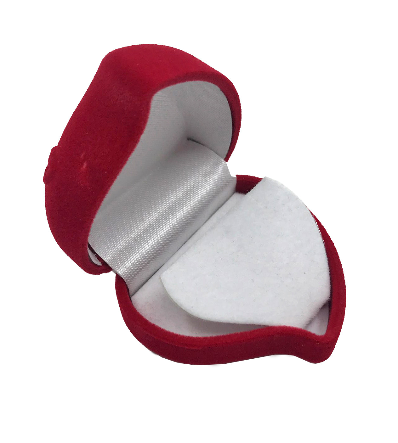 "Occasions" Valentine's Day Stud Earring Box in Red Velvet