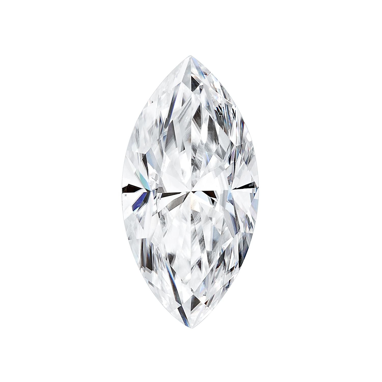 Charles & Colvard&reg; Marquise-Cut Moissanite