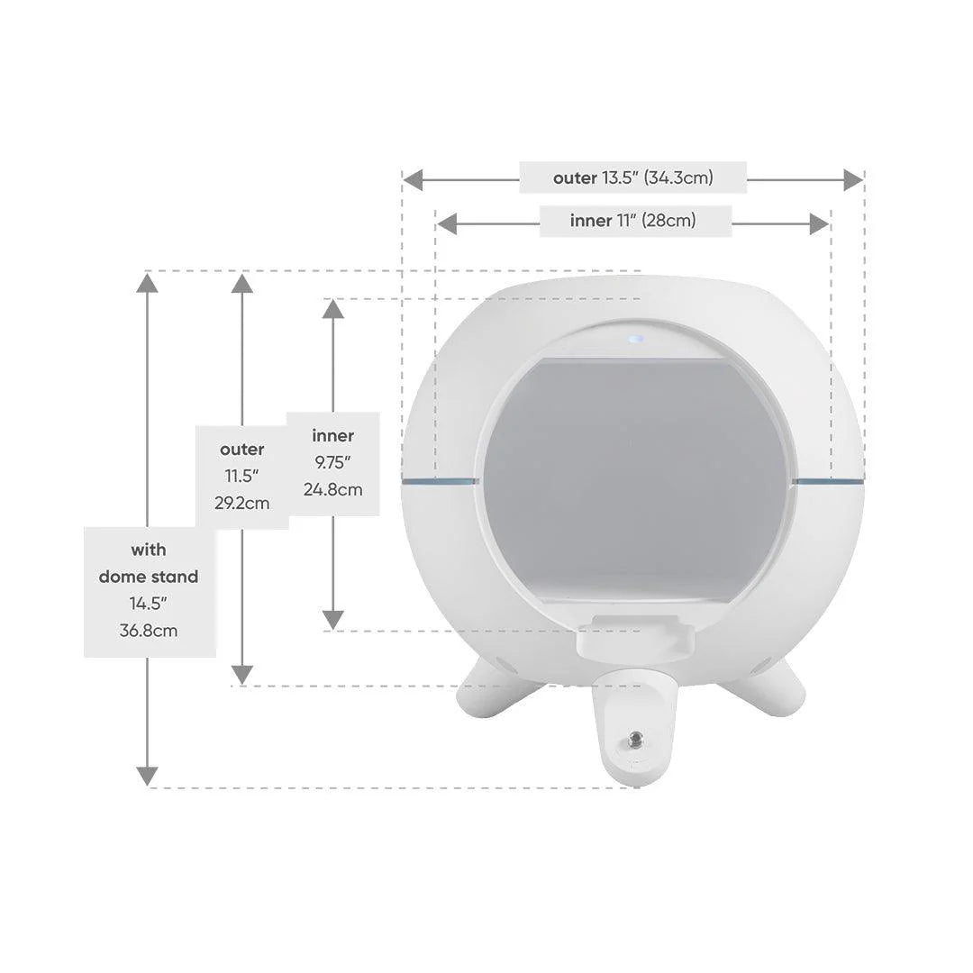 Foldio360 Smart Dome with Mount Kit, 360° Photography