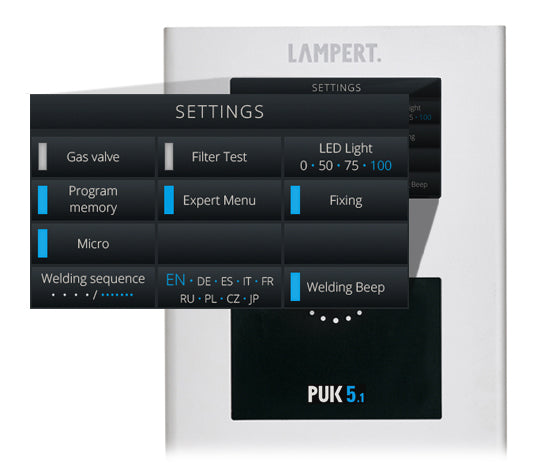 Lampert® PUK 5.1 Welding System W/SMG5.1 Microscope