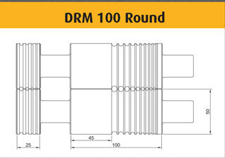 Durston - 100mm Round Rolling Mill with 10 Grooves