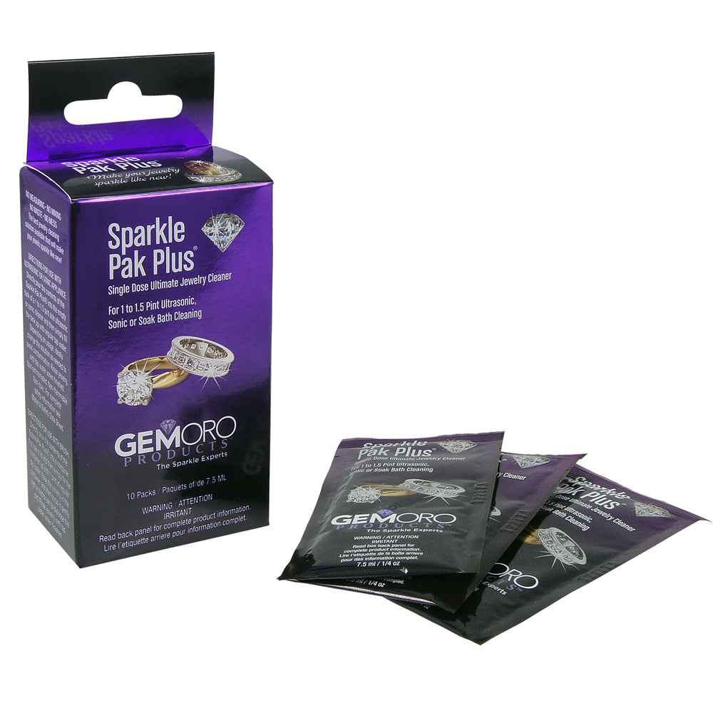 Gemoro Sparkle Pak Plus® Solution for Personal Utrasonics