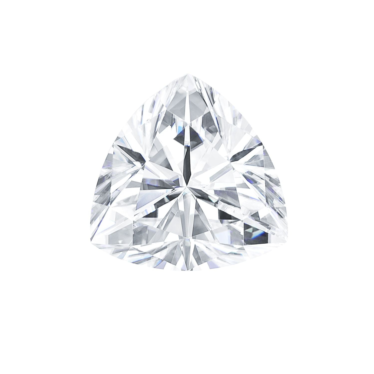 Charles & Colvard&reg; GHI-Grade Trillion-Cut Moissanite, 6.0 MM